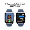 Apple Watch SE 2gen GPS + Cellular 44mm koperta z aluminium (srebrny) + pasek sportowy rozmiar M/L (denim) 2024 Komunikacja NFC