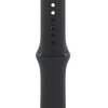 Pasek do Apple Watch (38/40/41mm) M/L Czarny Materiał Fluoroelastomer