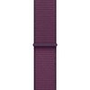Pasek do Apple Watch (38/40/41mm) Dojrzała śliwka Materiał Elastan