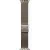 Bransoleta mediolańska do Apple Watch (44/45/46/49mm) S Naturalny Materiał Tytan