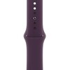 Pasek do Apple Watch (38/40/41/42mm) S/M Dojrzała śliwka Materiał Fluoroelastomer