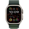 Pasek do Apple Watch (44/45/46/49mm) M Ciemnozielony (Tytan naturalny) Rodzaj Pasek