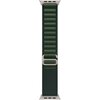 Pasek do Apple Watch (44/45/46/49mm) M Ciemnozielony (Tytan naturalny) Materiał Elastan