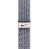 Pasek do Apple Watch Nike (38/40/41/42mm) Szaro-niebieski Materiał Nylon