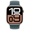 Pasek do Apple Watch (44/45/46/49mm) M/L Górskie Jezioro Materiał Fluoroelastomer