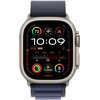 Pasek do Apple Watch (44/45/46/49mm) L Granatowy (Tytan naturalny) Rodzaj Pasek