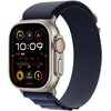 Pasek do Apple Watch (44/45/46/49mm) L Granatowy (Tytan naturalny)