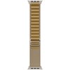 Pasek do Apple Watch (44/45/46/49mm) S Beżowy (Tytan naturalny) Materiał Elastan