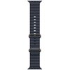Pasek do Apple Watch (44/45/46/49mm) Granatowy (Tytan naturalny) Materiał Fluoroelastomer
