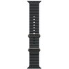 Pasek do Apple Watch (44/45/46/49mm) Czarny (Tytan naturalny) Materiał Fluoroelastomer
