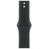 Pasek do Apple Watch (38/40/41/42mm) M/L Czarny Materiał Fluoroelastomer