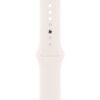 Pasek do Apple Watch (44/45/46/49mm) M/L Łagodny Róż Materiał Fluoroelastomer