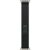 Pasek do Apple Watch (44/45/46/49mm) S/M Czarny (Tytan naturalny) Materiał Elastan