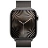Bransoleta mediolańska do Apple Watch (44/45/46/49mm) M/L Łupkowy Materiał Stal nierdzewna