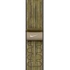 Pasek do Apple Watch Nike (44/45/46/49mm) Zielono-szary Materiał Nylon