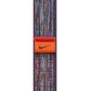 Pasek do Apple Watch Nike (44/45/46/49mm) Niebiesko-czerwony Materiał Nylon