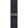 Pasek do Apple Watch Nike (38/40/41/42mm) Czarno-niebieski Materiał Nylon