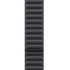 Pasek karbowany magnetyczny do Apple Watch (38/40/41/42mm) M/L Czarny Materiał Poliester