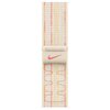 Pasek do Apple Watch Nike (38/40/41/42mm) Księżycowa poświata/różowy Materiał Nylon