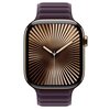 Pasek karbowany magnetyczny do Apple Watch (44/45/46/49mm) M/L Jeżyna Rodzaj Pasek