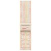 Pasek do Apple Watch Nike (44/45/46/49mm) Księżycowa poświata/różowy Materiał Nylon