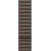 Pasek karbowany magnetyczny do Apple Watch (44/45/46/49mm) S/M Szaro-brązowy Materiał Poliester