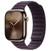 Pasek karbowany magnetyczny do Apple Watch (38/40/41/42mm) S/M Jeżyna