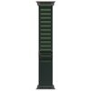 Pasek do Apple Watch (44/45/46/49mm) L Ciemnozielony (Tytan czarny) Materiał Elastan
