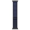 Pasek do Apple Watch (44/45/46/49mm) M Granatowy (Tytan czarny) Materiał Elastan