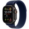 Pasek do Apple Watch (44/45/46/49mm) M/L Niebieski (Tytan czarny)