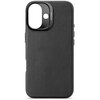 Etui DECODED Leather Case MagSafe do Apple iPhone 16 Czarny Seria telefonu iPhone
