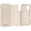 Etui DECODED Leather Detachable Wallet MagSafe do Apple iPhone 16 Beżowy Typ Etui z klapką