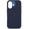 Etui DECODED AntiMicrobial Silicone MagSafe do Apple iPhone 16 Ciemno-niebieski Seria telefonu iPhone