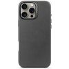 Etui DECODED Leather MagSafe do Apple iPhone 16 Pro Max Czarny