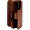 Etui DECODED Leather Detachable Wallet MagSafe do Apple iPhone 16 Pro Brązowy Seria telefonu iPhone