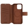 Etui DECODED Leather Detachable Wallet MagSafe do Apple iPhone 16 Pro Max Brązowy Model telefonu iPhone 16 Pro Max