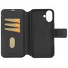 Etui DECODED Leather Detachable Wallet MagSafe do Apple iPhone 16 Plus Czarny Typ Etui portfel