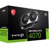 Karta graficzna MSI GeForce RTX 4070 Ventus 2X E1 OC 12GB DLSS 3 Rodzaj pamięci GDDR6