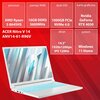 Laptop ACER Nitro V 14 ANV14-61-R96V 14.5" IPS 120Hz R5-8645HS 16GB RAM 1TB SSD GeForce RTX4050 DLSS 3 Windows 11 Home, Funkcje AI Maksymalna częstotliwość taktowania procesora [GHz] 5.0 (Boost Clock)