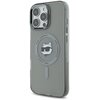 Etui KARL LAGERFELD IML Metal Choupette Head MagSafe do Apple iPhone 16 Pro Max Czarny Seria telefonu iPhone