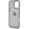 Etui KARL LAGERFELD IML Metal Choupette Head MagSafe do Apple iPhone 16 Pro Max Czarny Gwarancja 24 miesiące