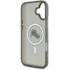 Etui KARL LAGERFELD IML Metal Karl&Choupette Head MagSafe do Apple iPhone 16 Czarny Gwarancja 24 miesiące