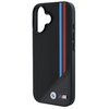 Etui BMW M Meshed Tricolor Stripes MagSafe do Apple iPhone 16 Czarny Typ Etui magnetyczne
