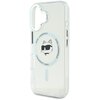 Etui KARL LAGERFELD IML Metal Choupette Head MagSafe do Apple iPhone 16 Biały Typ Etui nakładka
