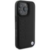 Etui BMW Leather Hot Stamp MagSafe do Apple iPhone 16 Pro Czarny Kompatybilność Apple iPhone 16 Pro