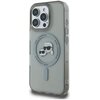 Etui KARL LAGERFELD IML Metal Karl&Choupette Head MagSafe do Apple iPhone 16 Pro Max Czarny Seria telefonu iPhone