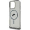 Etui KARL LAGERFELD IML Metal Karl&Choupette Head MagSafe do Apple iPhone 16 Pro Max Czarny Typ Etui nakładka