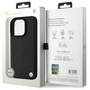 Etui BMW Leather Hot Stamp MagSafe do Apple iPhone 16 Pro Max Czarny Marka telefonu Apple