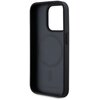 Etui KARL LAGERFELD Leather Monogram Metal Logo MagSafe do Apple iPhone 15 Pro Czarny Gwarancja 12 miesięcy