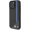 Etui BMW M Meshed Tricolor Stripes MagSafe do Apple iPhone 16 Pro Max Antracyt Seria telefonu iPhone